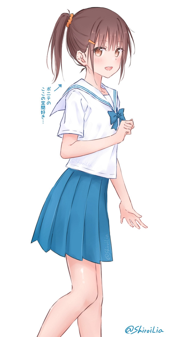 ポニテの好きなところ ＋赤面差分