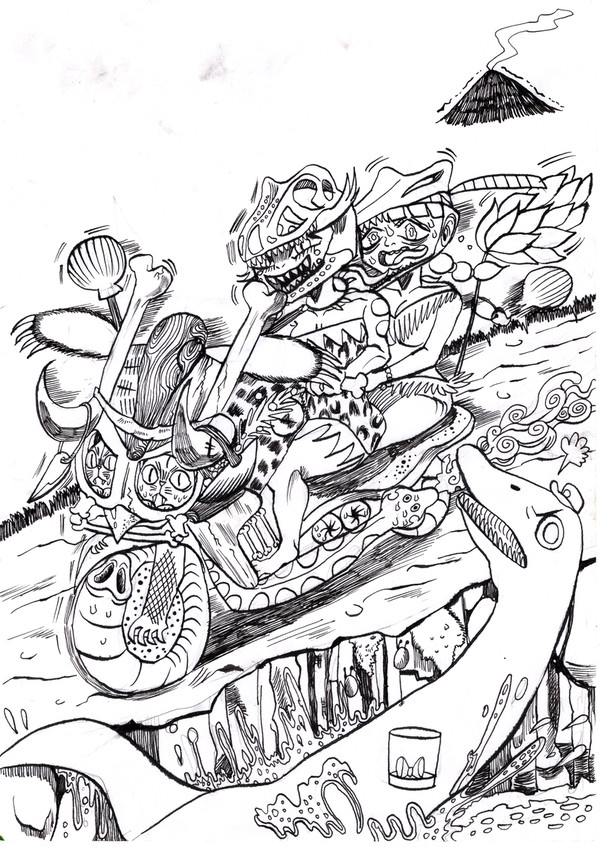 過去描いてきたアナログ達