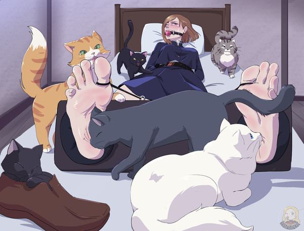 Nobara the cat lady