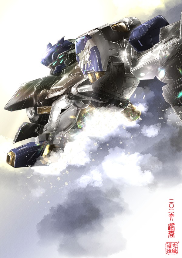 2026年賀絵　スティールヘイズ・オルトゥス