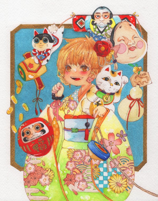 あけましておめでとう*・。☆　2026
