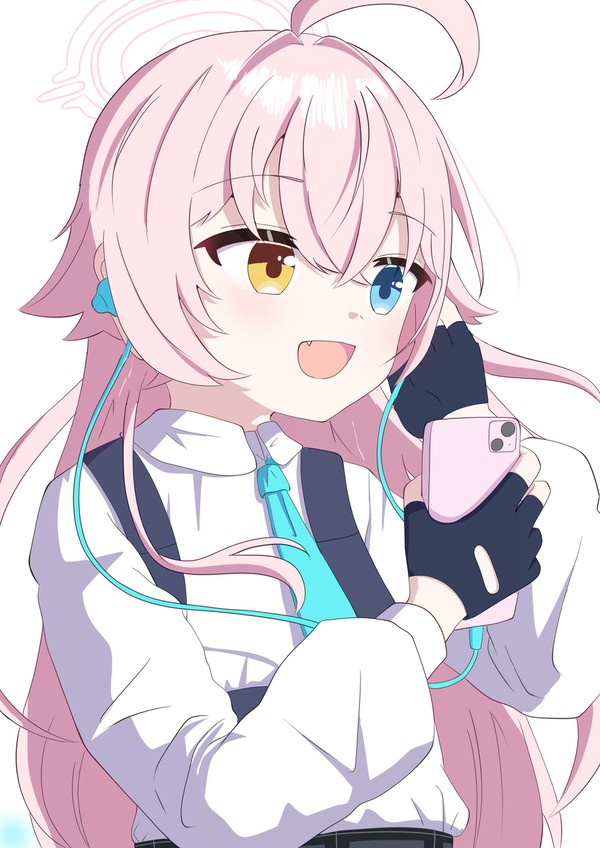 ホシノ、イヤホン