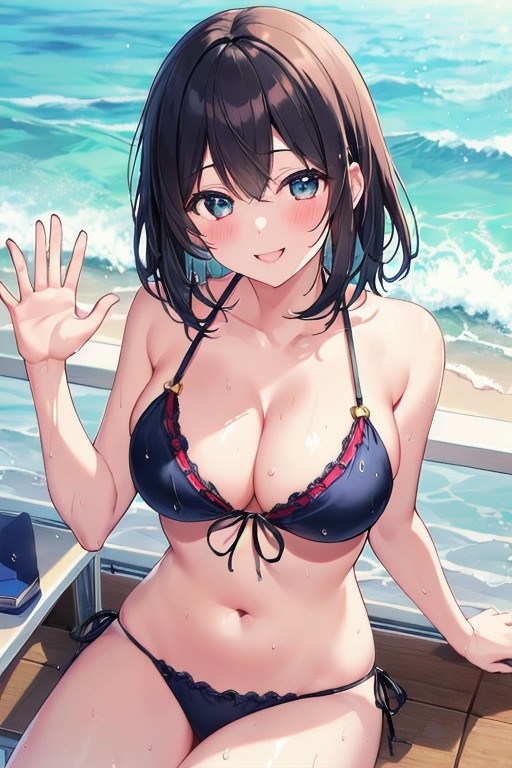 ラブラブ海デート