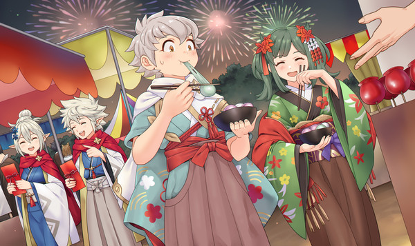 Kiragi and Midori