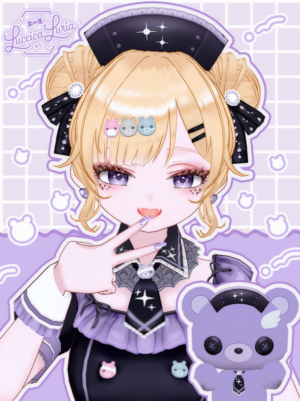 【VRoid衣装】ハロウィンナースコーデ