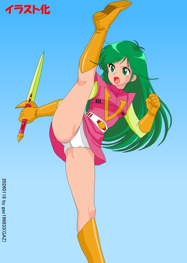 【一応トレス】AIが作った画像をイラスト化してみた・その2