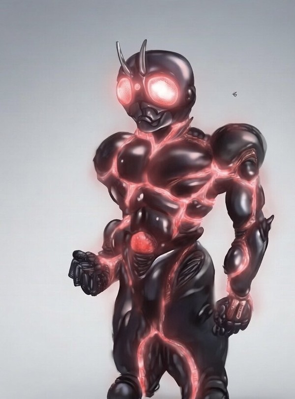 Masked Rider BL-D発光バージョン