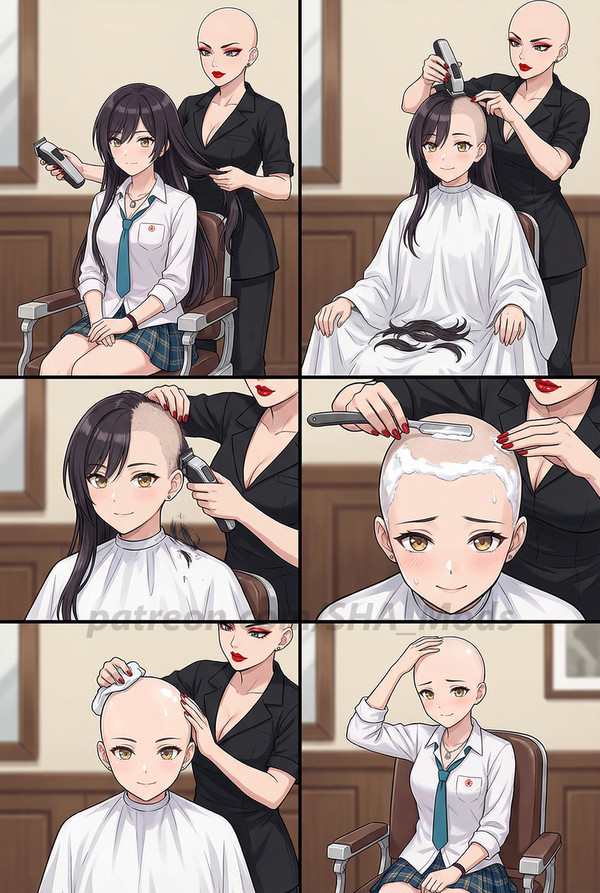 Sakuya Shirase headshave