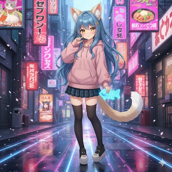 サイバーパンク子猫ゲミニ
