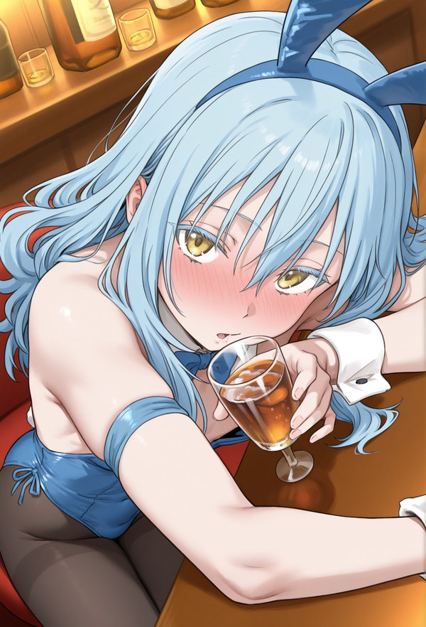 バニー女装リムル様泥酔セックス