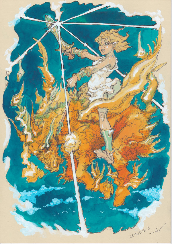 2026年賀イラスト