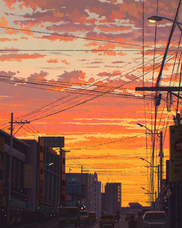 日落大道