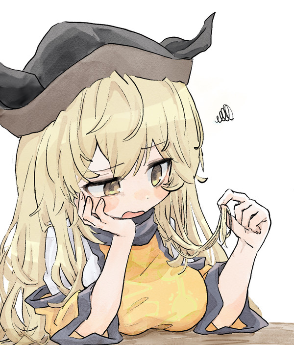 髪が気になるマタラ