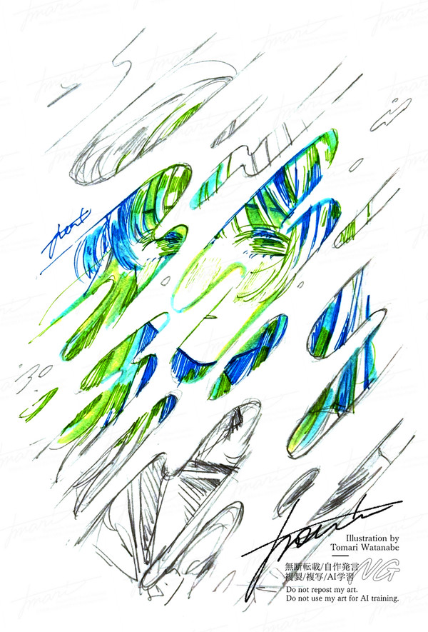 2-color drawing*.+゚