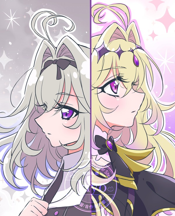 森亜るるかちゃん&キュアアルカナシャドウちゃん！