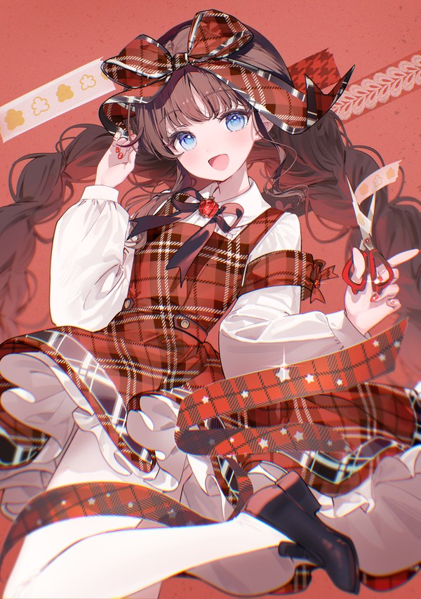 赤チェック