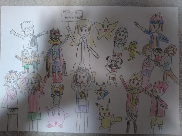 オシャミジューマさん、誕生日おめでとうございます!