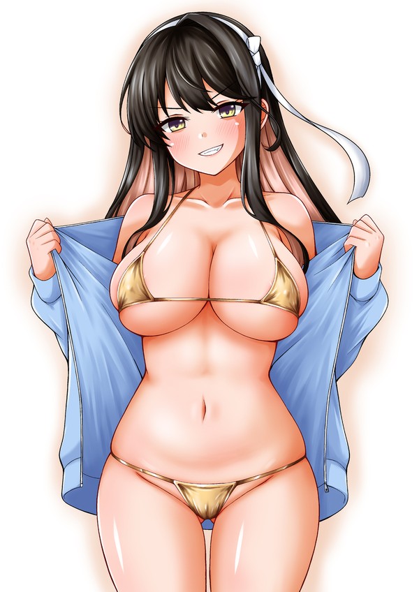 長波サマ金ビキニ