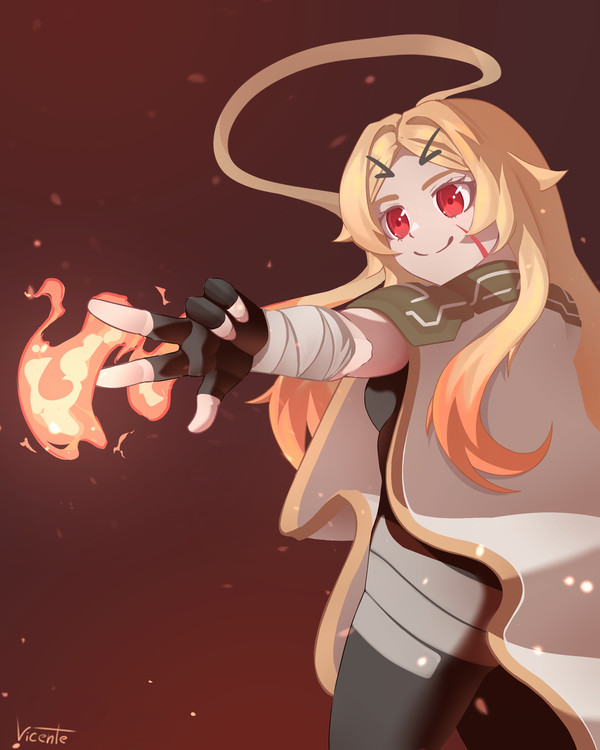 Teoritta but she cosplays Sukuna