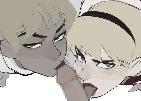 supergirl and galatea 3/3 (WIP) - 1/4