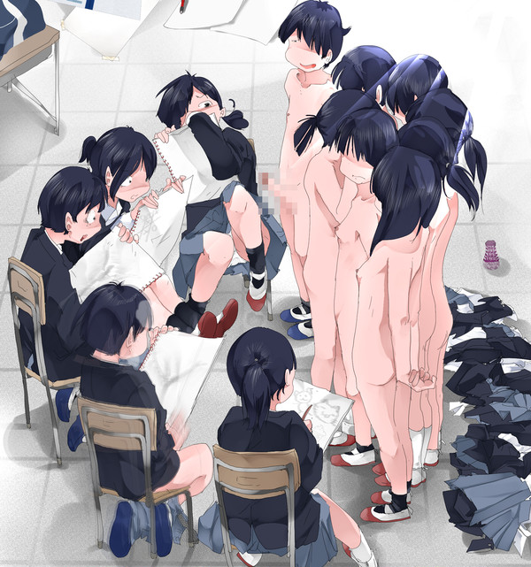びじゅつ部の人たち
