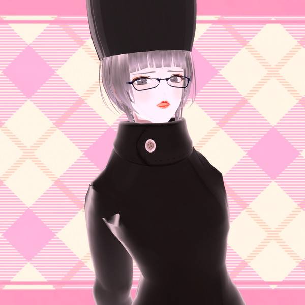 今日の一枚(柊凛梛：ファーコート＆ロシア帽)