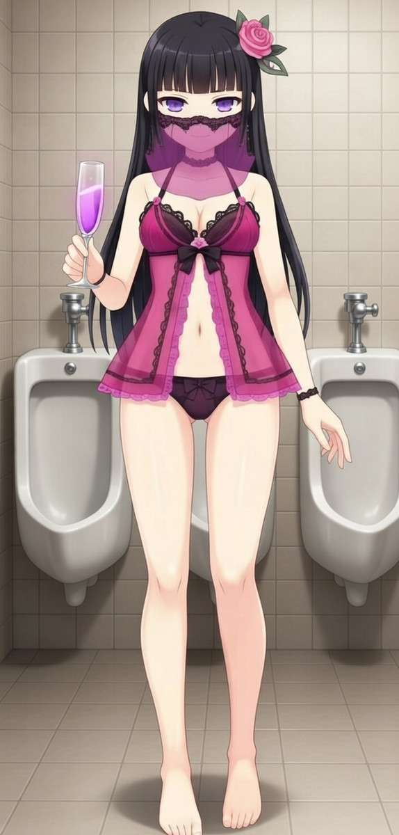 穿得騷騷的去男子公廁玩❤️👅🚽