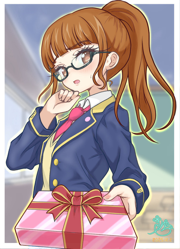 憧れの南委員長が僕にプレゼントを・・・！？