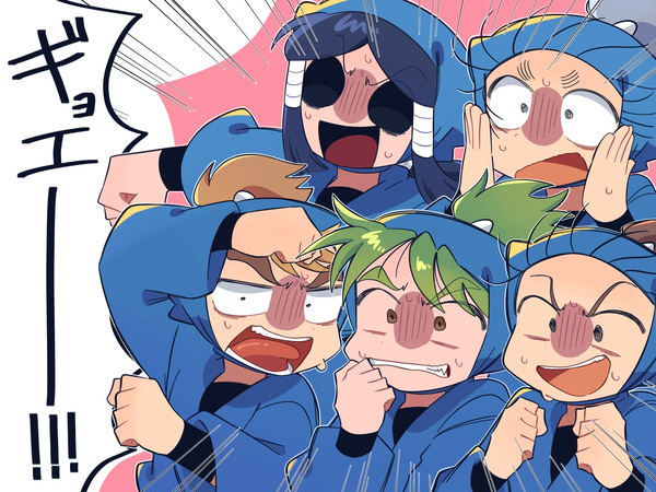 過去絵リメイクの二年生