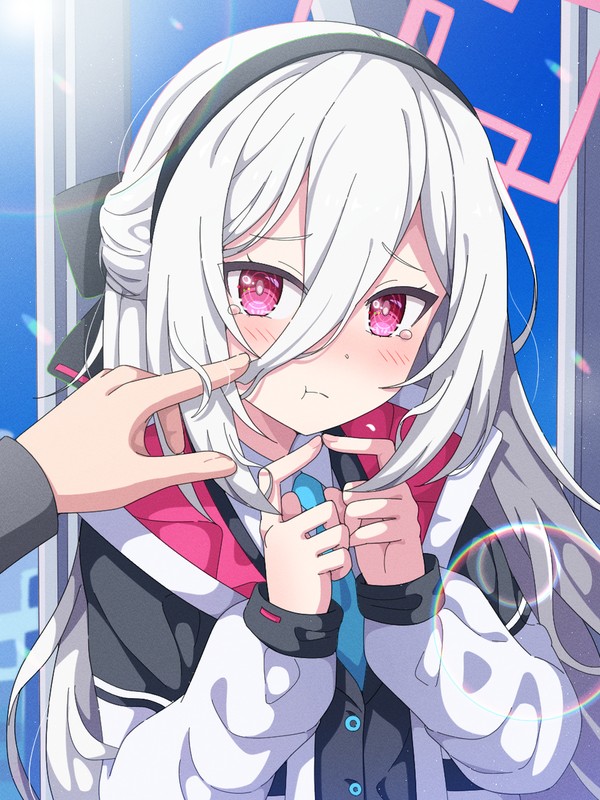 ほっぺつんつん