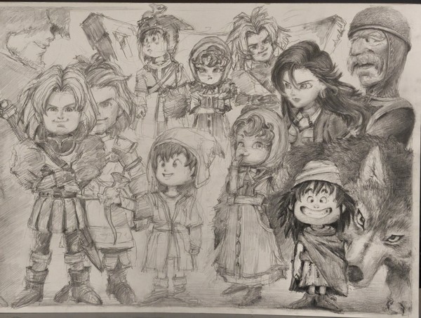 ドラゴンクエスト7制作中