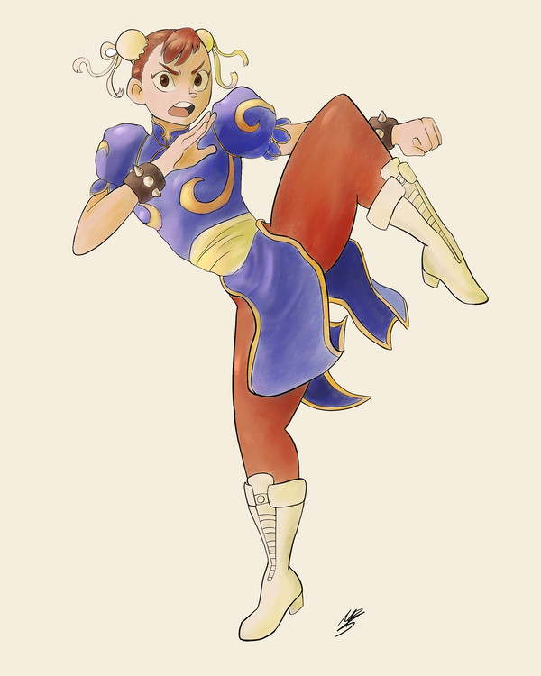 Chun lee fanart