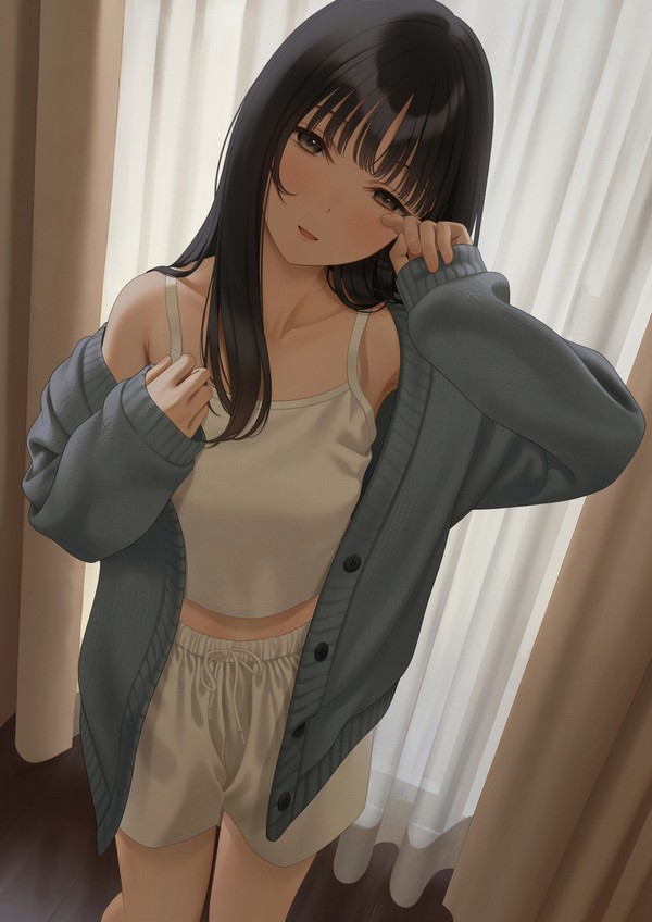 「もう昼だね。今日学校の日じゃなくてよかった。」 - 1/2