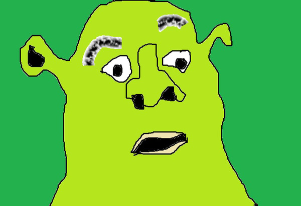 Surprised Shrek