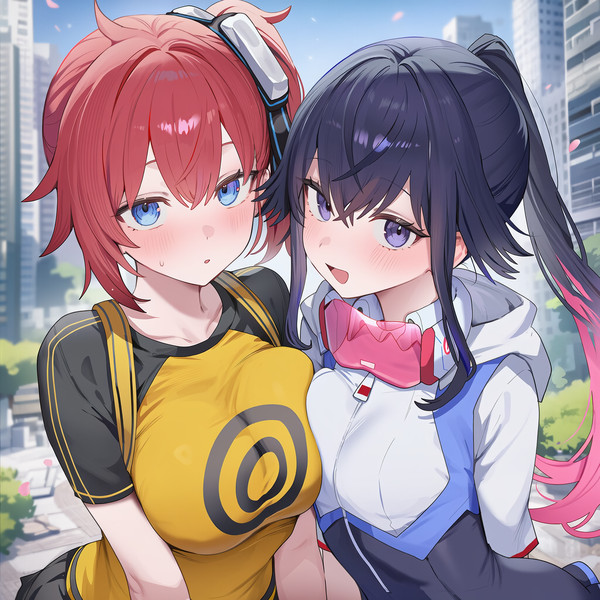 アミとシキ