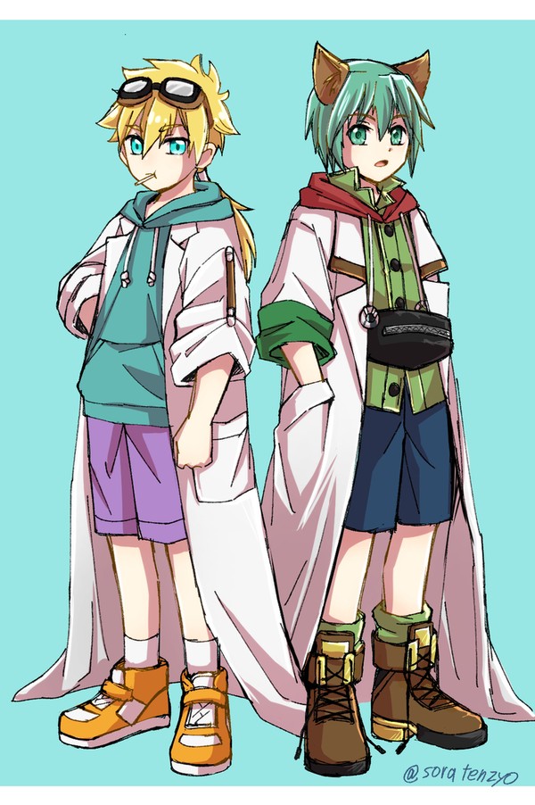 天才少年×2