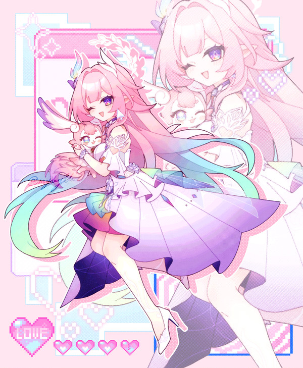💗キュレネとミュリオン