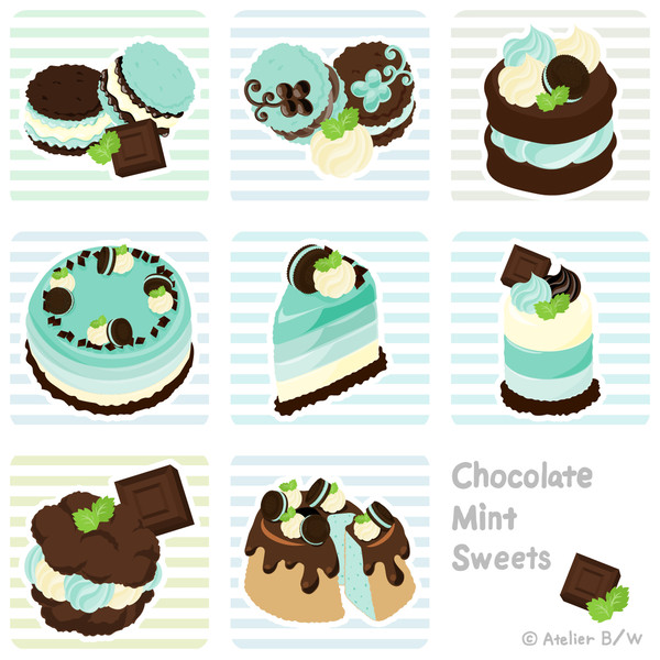 Chocolate Mint Sweets 4