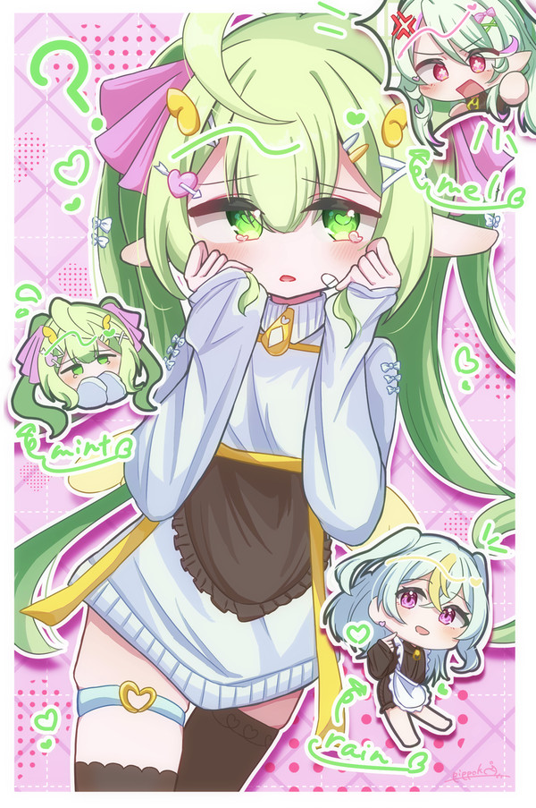 ツインテなミントちゃん🌱