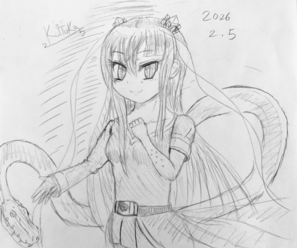 久しぶりに描いたよ