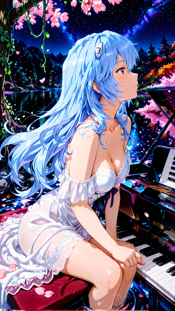 桜舞う夜の旋律