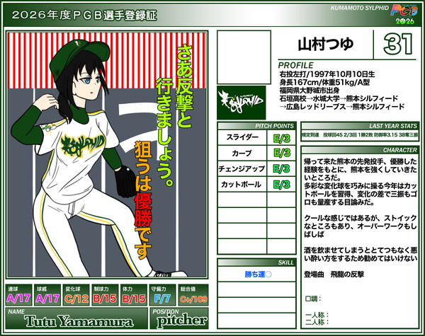 【PGB】山村つゆ2026
