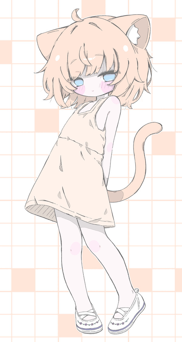 Skebで依頼したジト目猫ちゃん