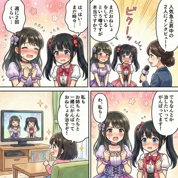 おねしょ萌え漫画27