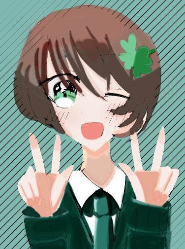 塗ったー