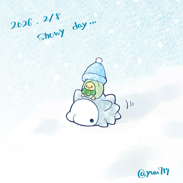 雪の日