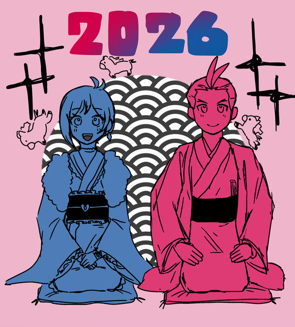 逆裁絵　3️⃣!
