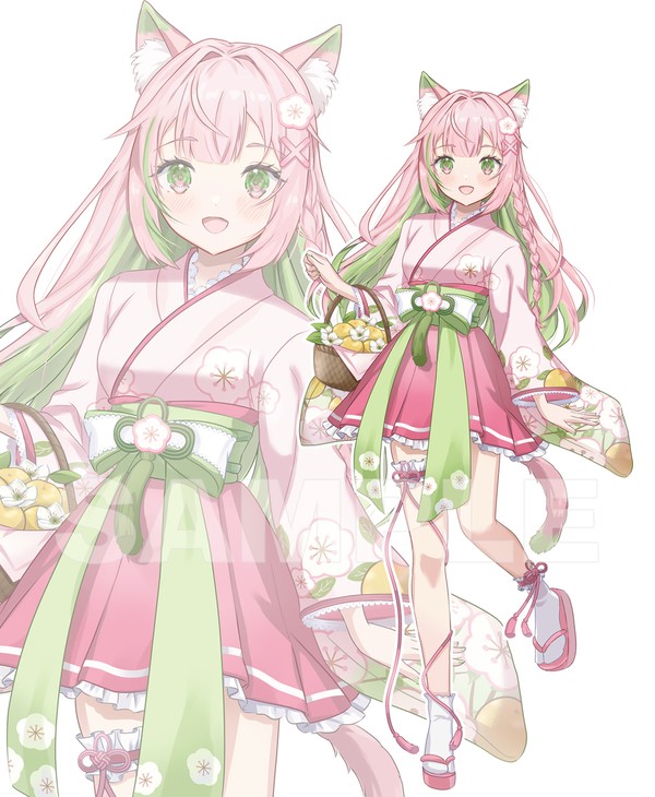【お仕事】Vライバー様キャラデザ・立ち絵
