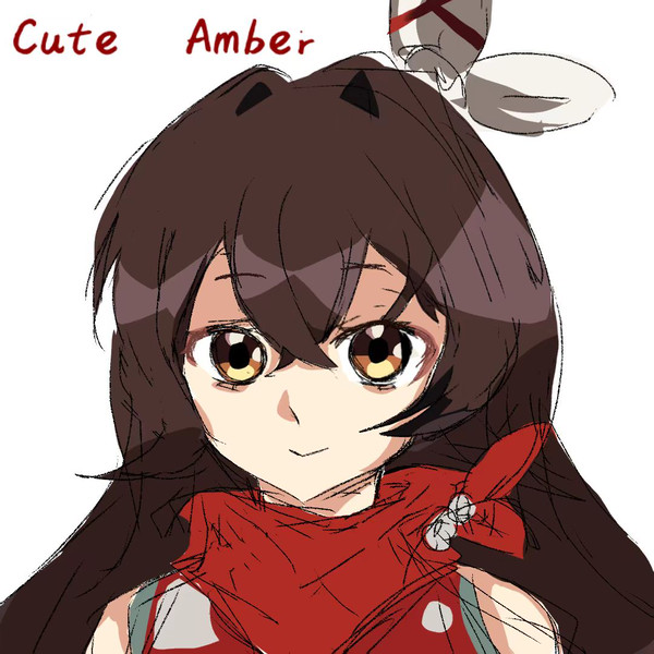 Just drew Amber, she's so cute!