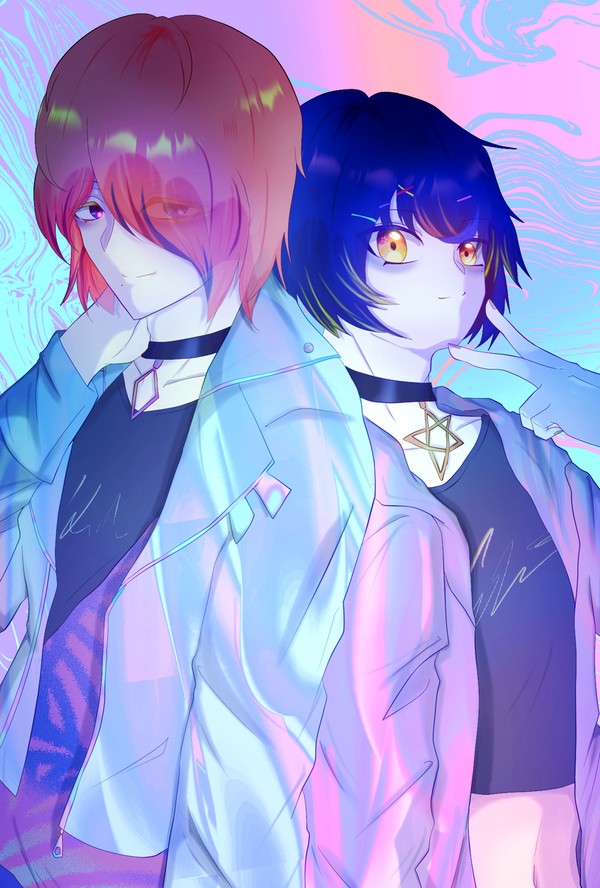 オーロラ(？)双子